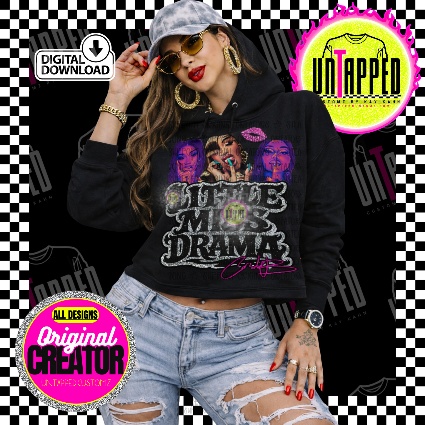 Little miss Cardii- Digital download please read description