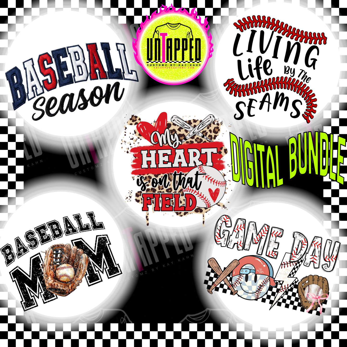 Baseball 25pc bundle- Digital download please read description