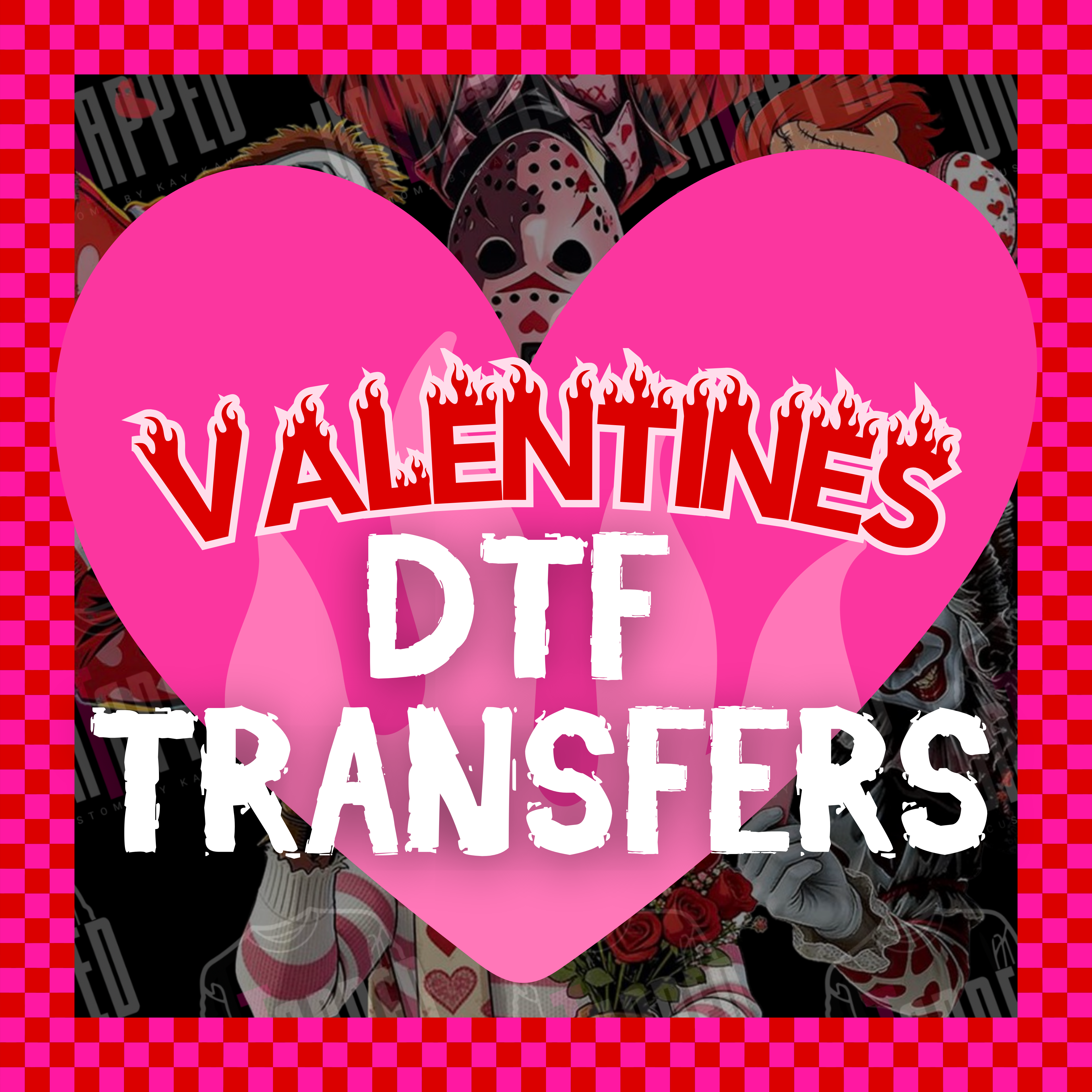 Valentines DTF Transfers – Untapped Customz