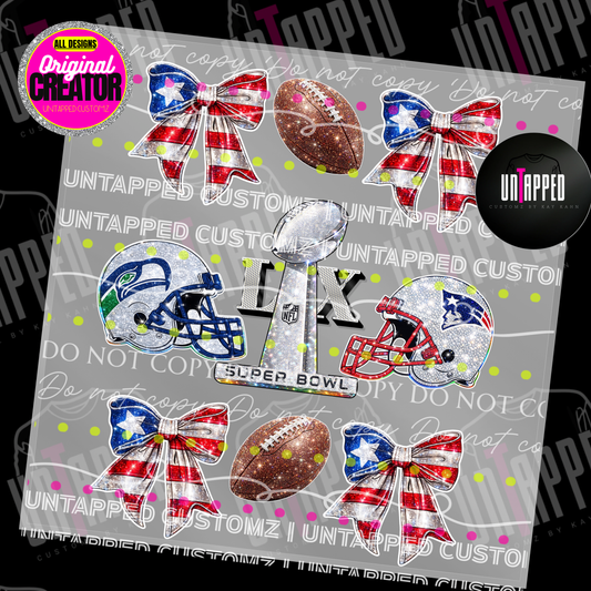 BB hawks & Pat DTF Transfer