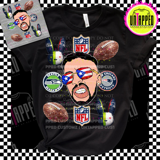 BB hawks & Pat DTF Transfer