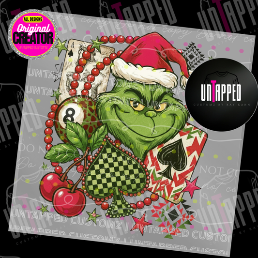 GRINCHY DTF Transfer