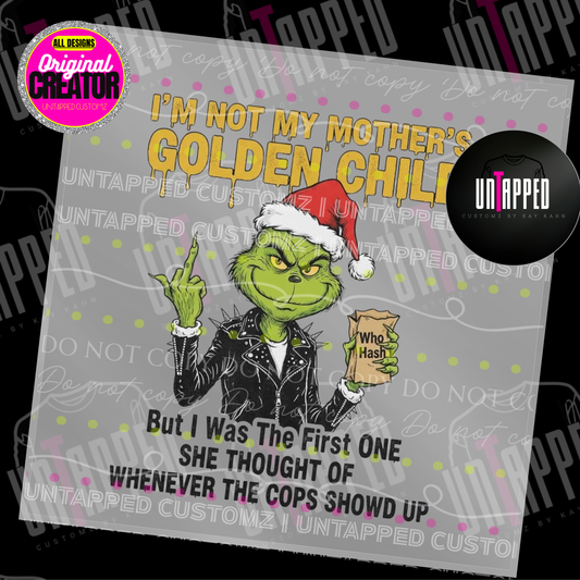 GRINCHY DTF Transfer