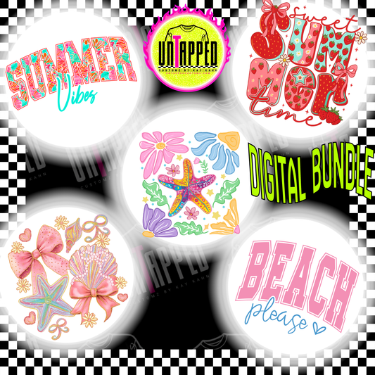 Summer 55 pc bundle- Digital download please read description