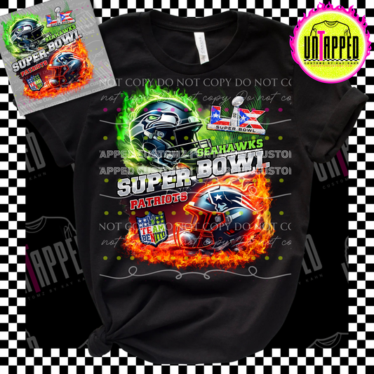 BB hawks & Pat DTF Transfer